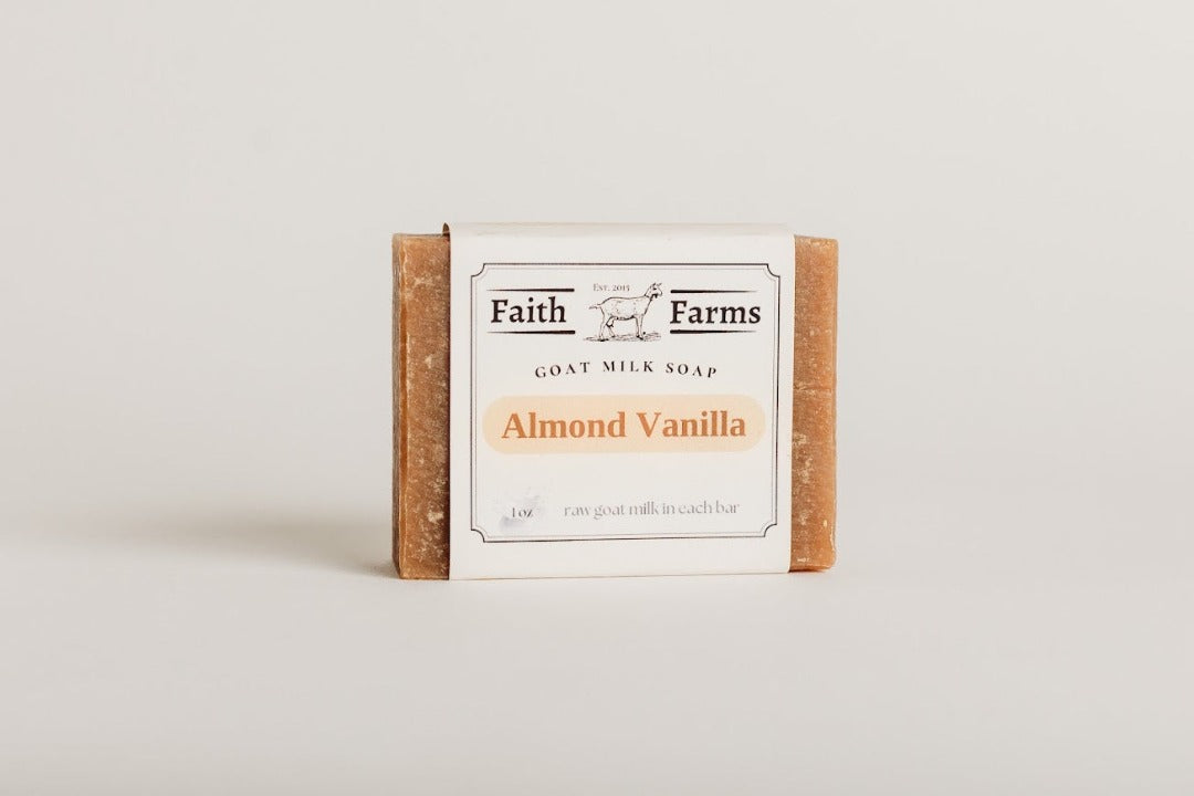 Almond Vanilla Goat Milk Soap