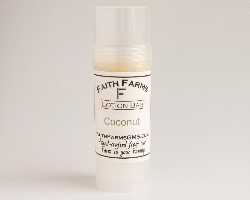 Coconut Lotion Bar - Faith Farms Goat Milk Soap