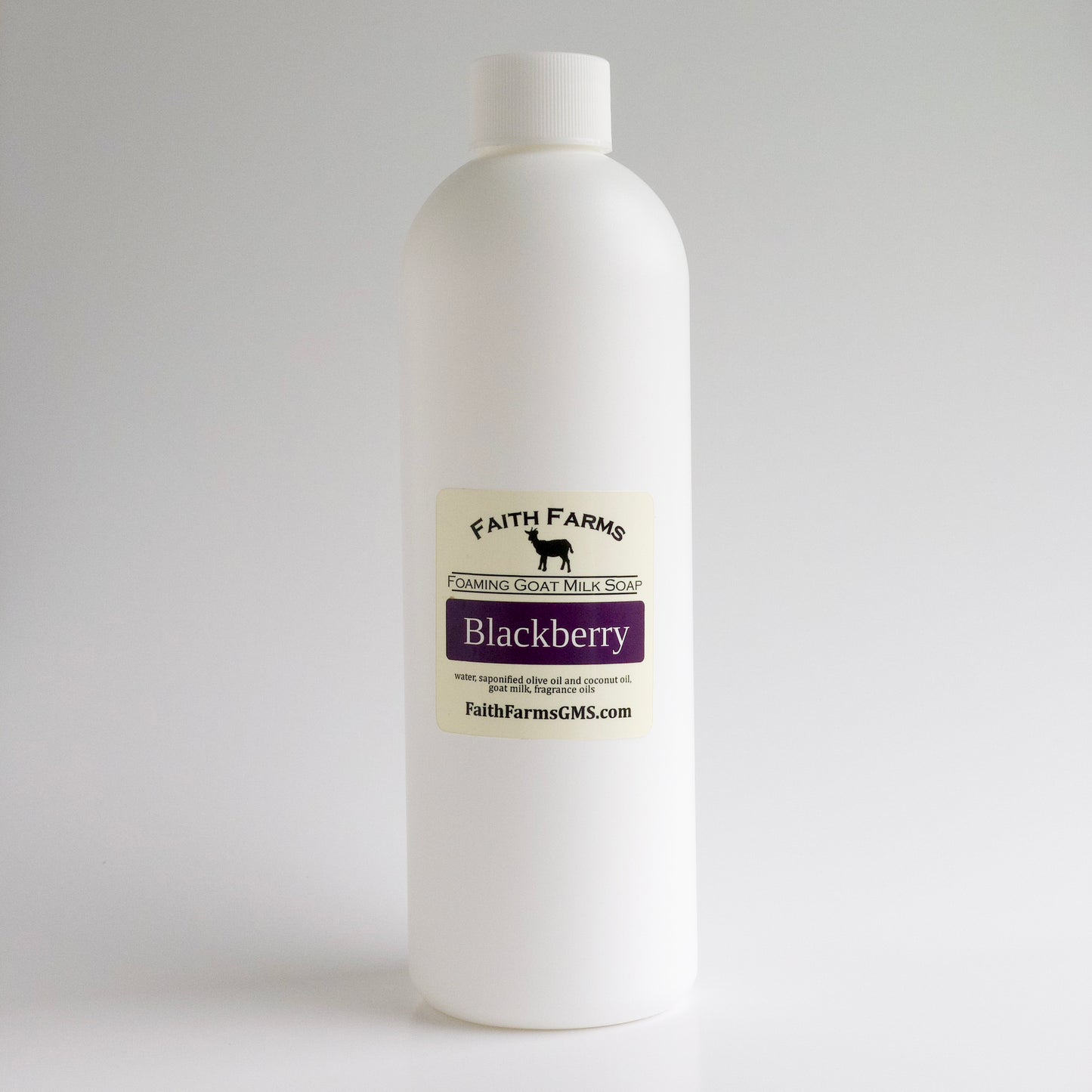 Blackberry Foaming Goat Milk Hand Soap - Faith Farms Goat Milk Soap