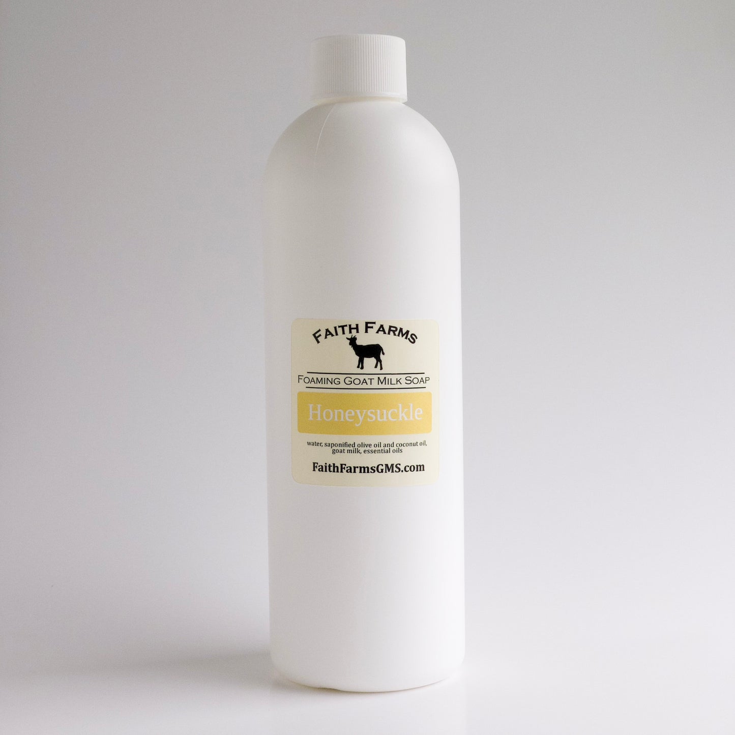 Honeysuckle Foaming Goat Milk Hand Soap - Faith Farms Goat Milk Soap