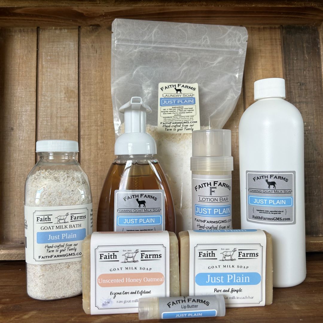 Sensitive Skin Goat Milk Products Bundle