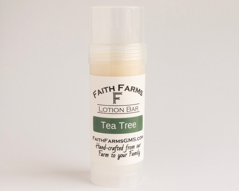 Tea Tree Lotion Bar - Faith Farms Goat Milk Soap