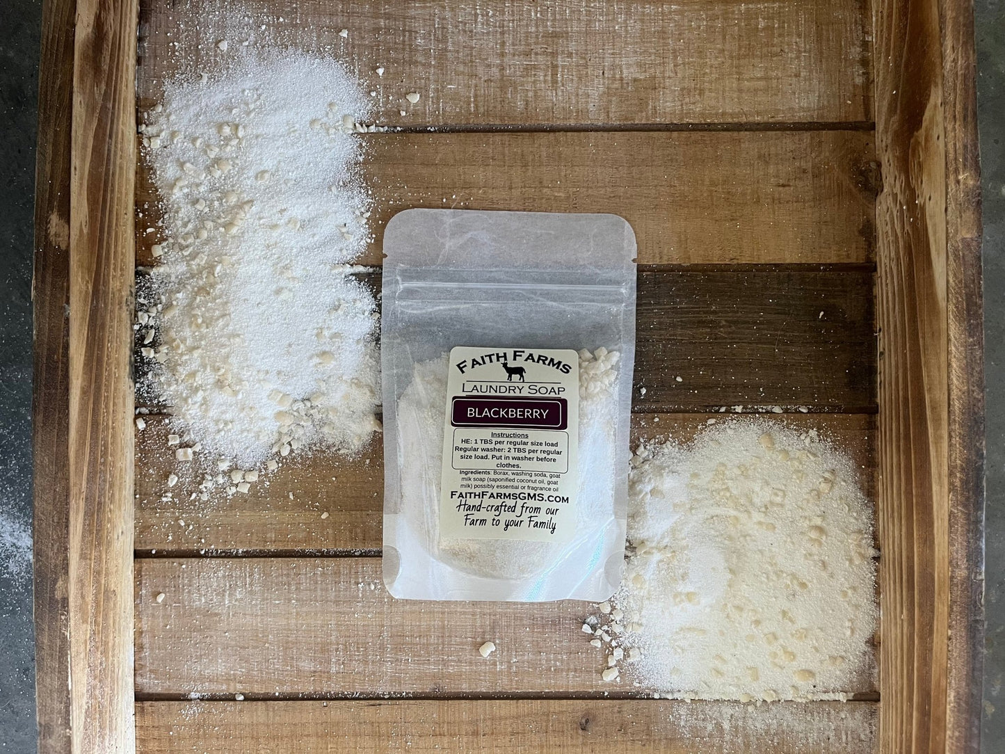 Blackberry Laundry Soap - Faith Farms Goat Milk Soap