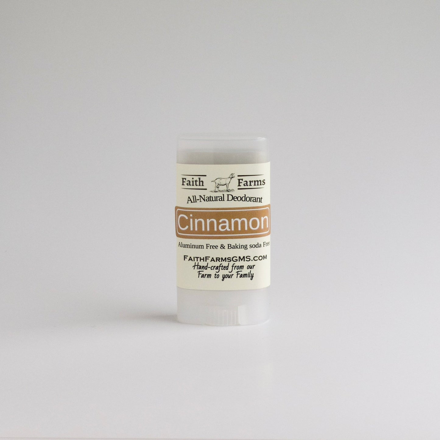 Cinnamon Deodorant - Faith Farms Goat Milk Soap