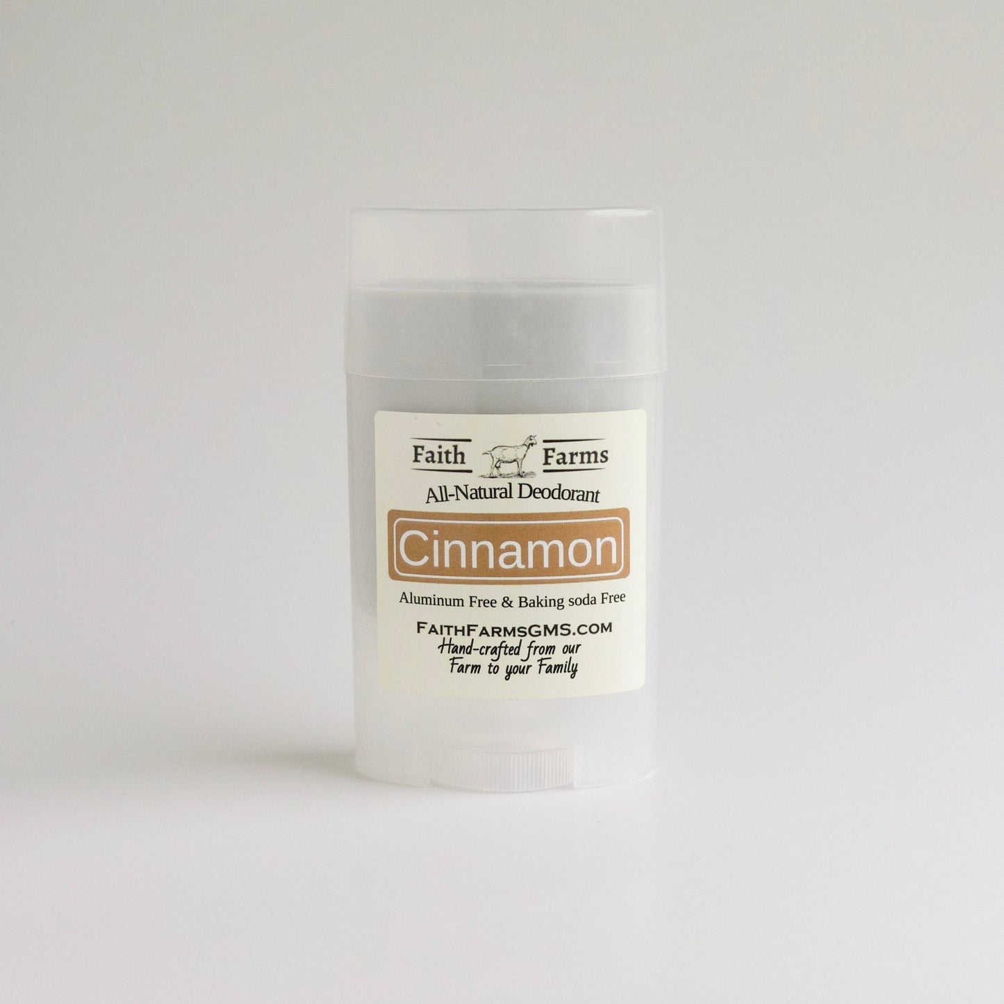 Cinnamon Deodorant - Faith Farms Goat Milk Soap