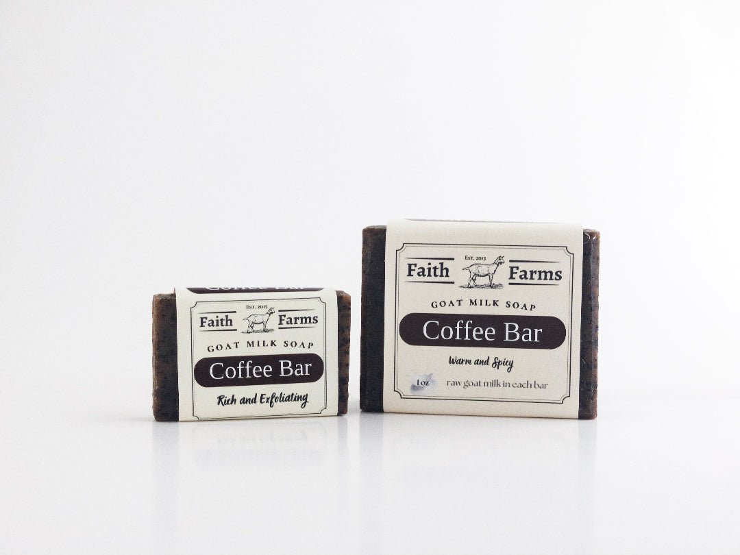 Coffee Goat Milk Soap - Faith Farms Goat Milk Soap