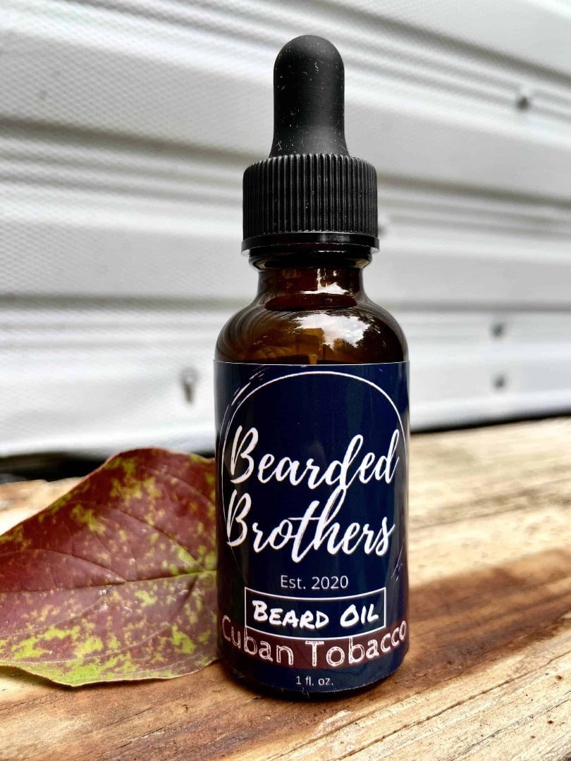 Cuban Tobacco Natural Beard Oil - Faith Farms Goat Milk Soap