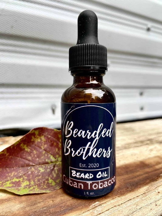 Cuban Tobacco Natural Beard Oil - Faith Farms Goat Milk Soap