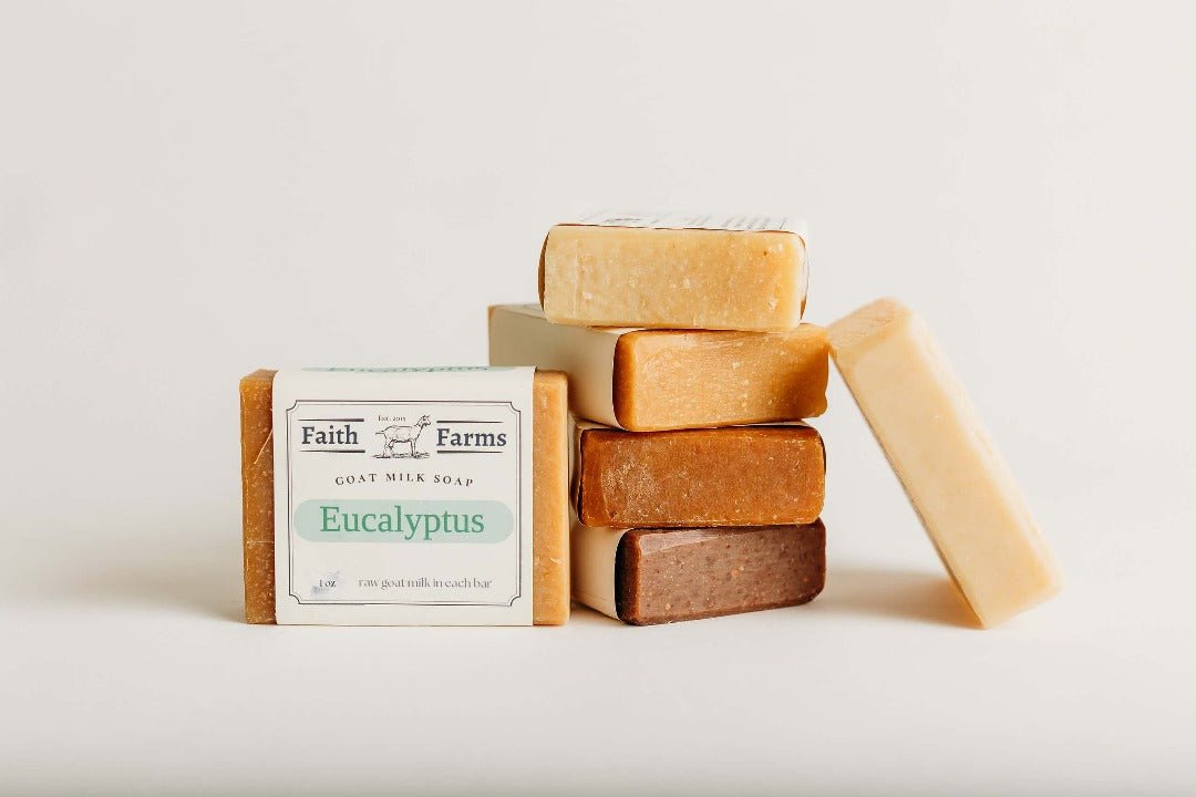 Eucalyptus Goat Milk Soap - Faith Farms Goat Milk Soap