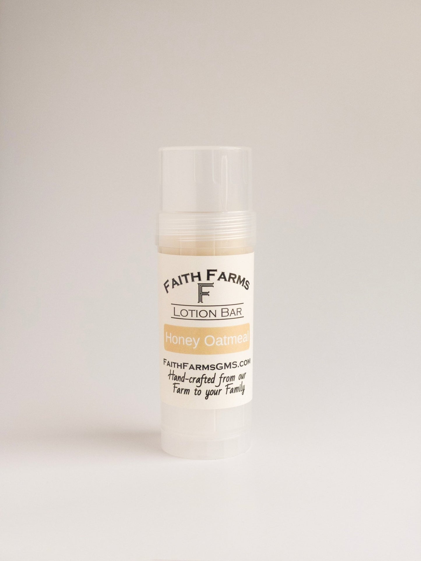 Honey Oatmeal Lotion Bar - Faith Farms Goat Milk Soap