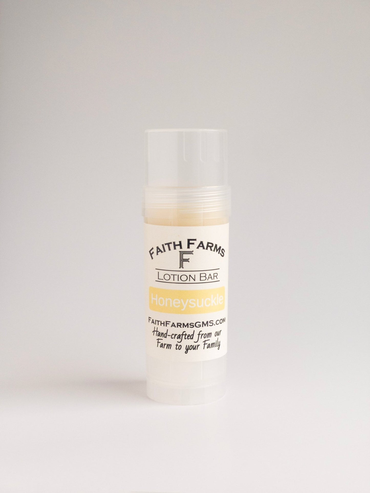 Honeysuckle Lotion Bar - Faith Farms Goat Milk Soap