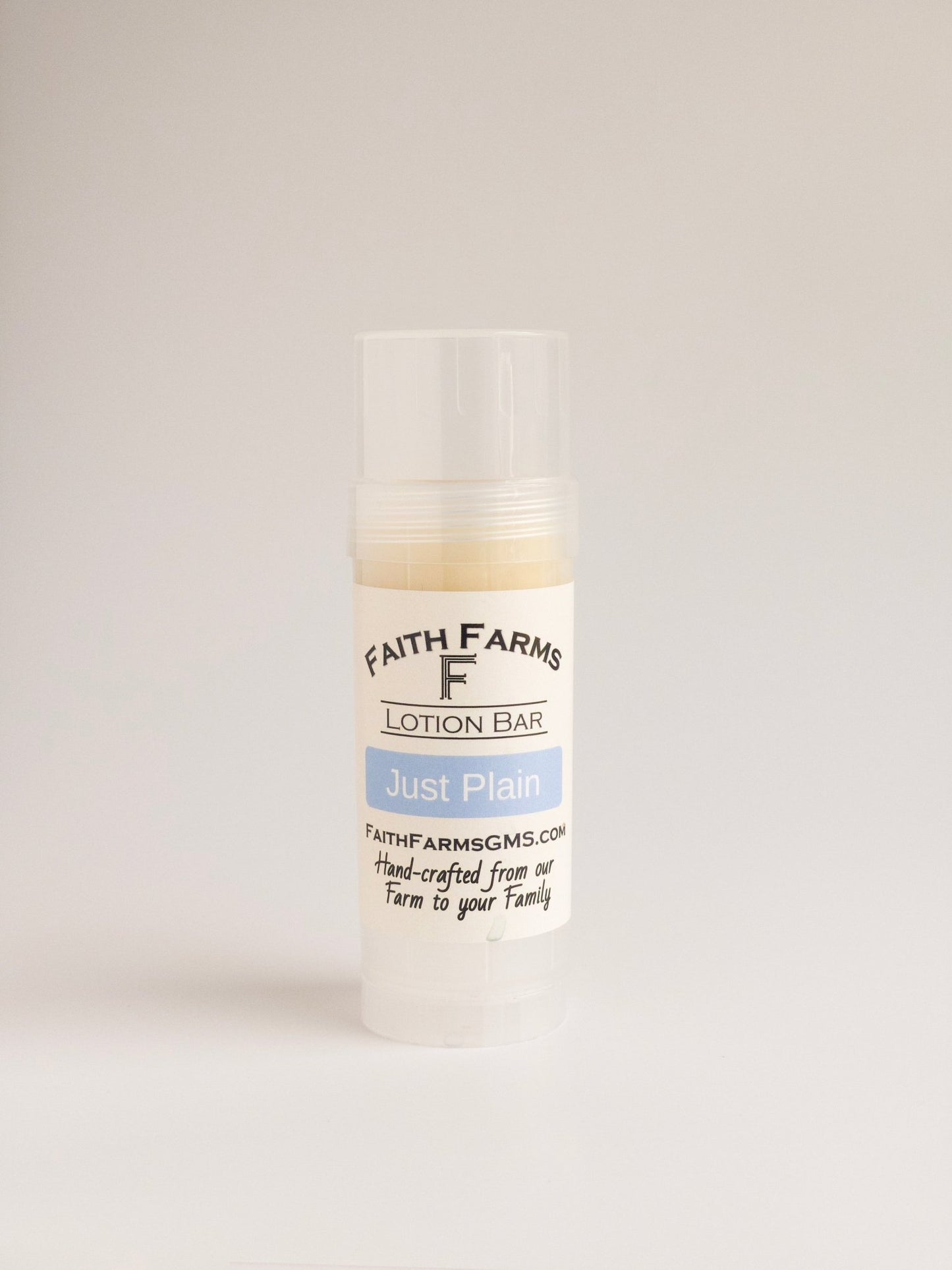 Just Plain Lotion Bar - Faith Farms Goat Milk Soap