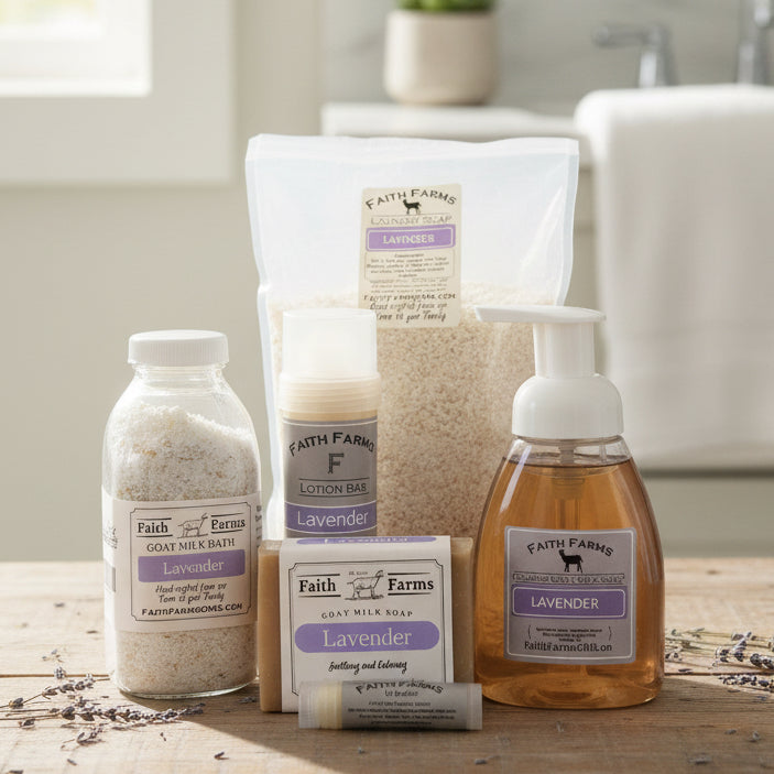 Lavender Bundle - Faith Farms Goat Milk Soap