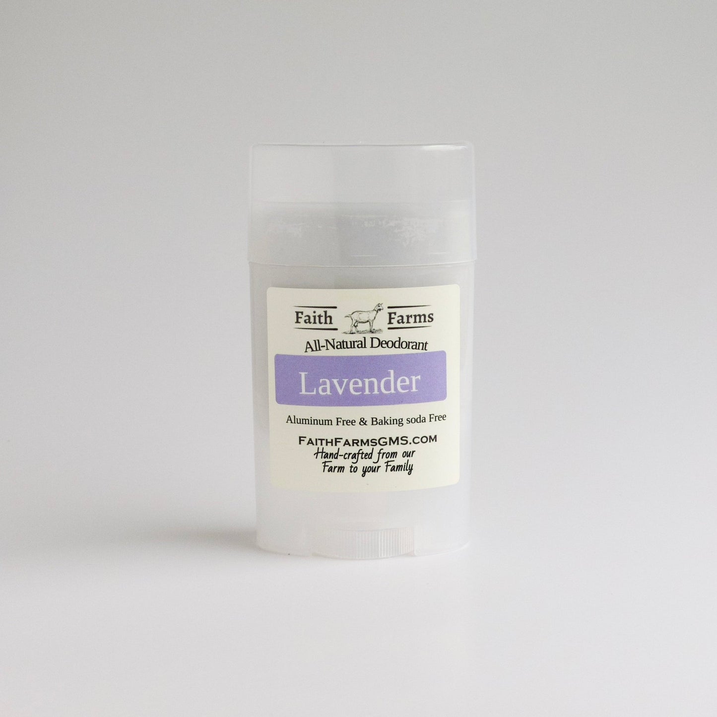Lavender Deodorant - Faith Farms Goat Milk Soap