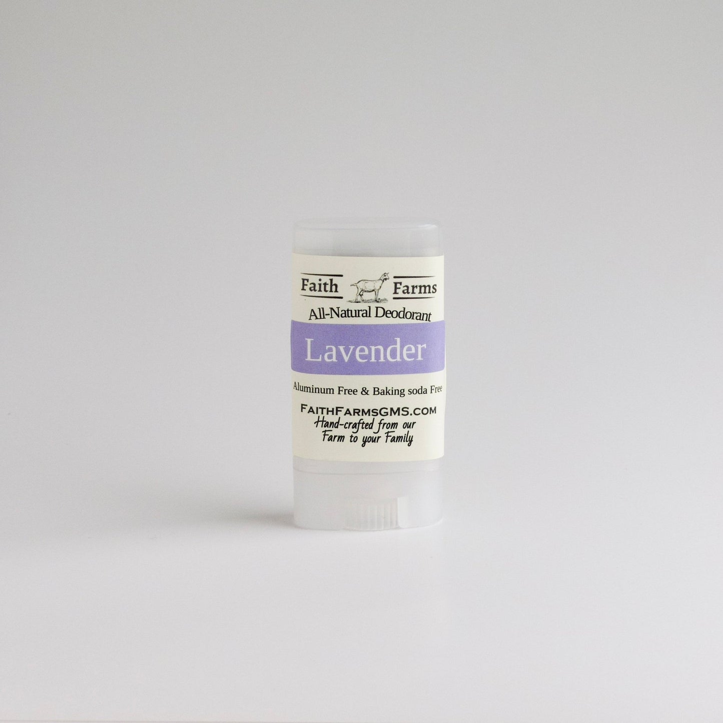 Lavender Deodorant - Faith Farms Goat Milk Soap