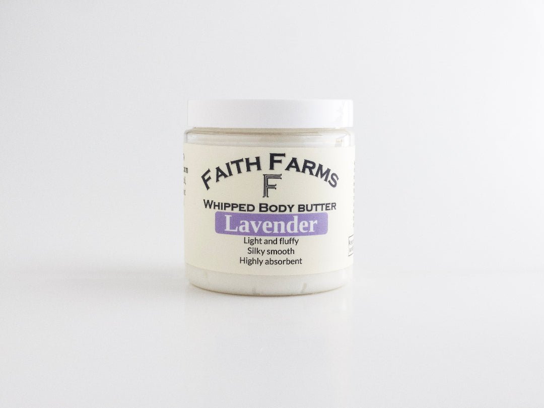 Lavender Whipped Body Butter - Faith Farms Goat Milk Soap