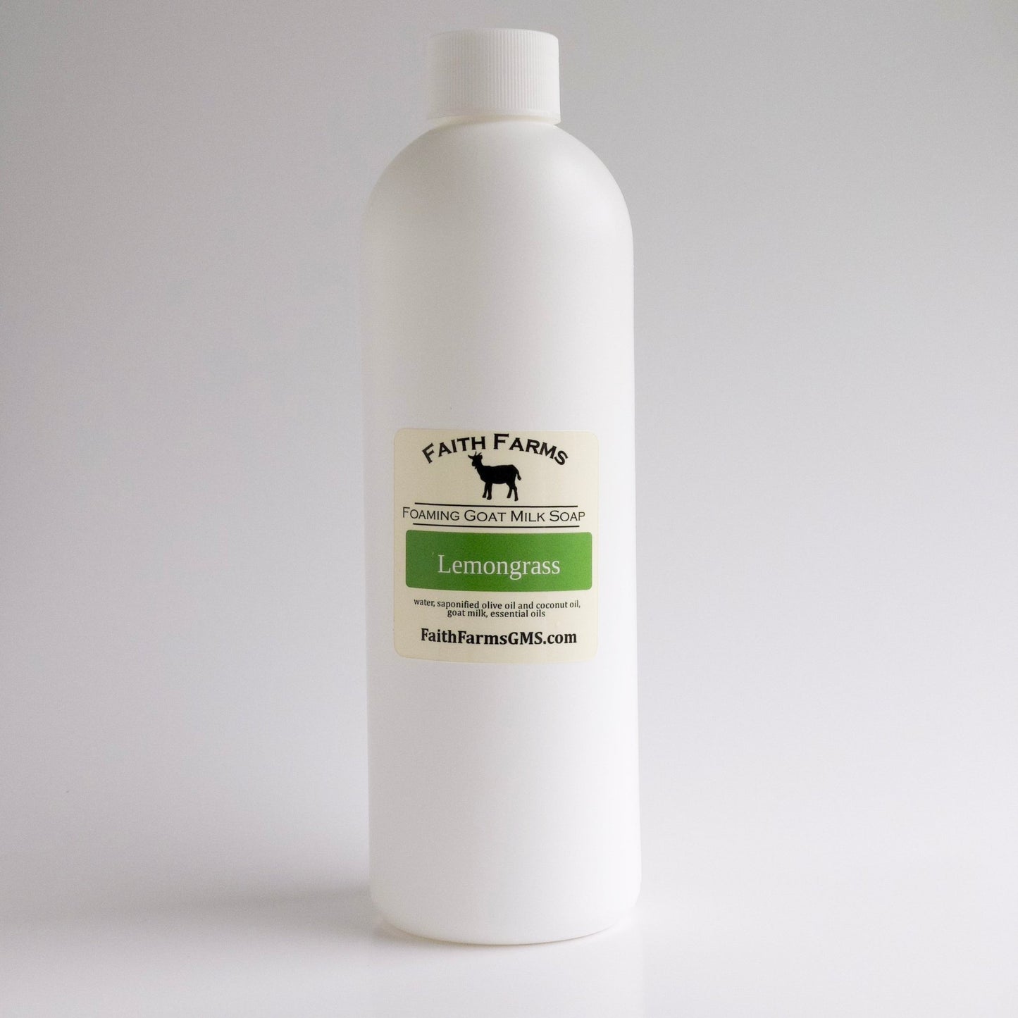 Lemongrass Foaming Goat Milk Hand Soap - Faith Farms Goat Milk Soap