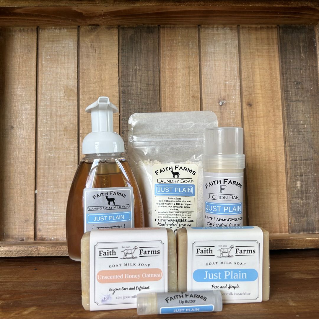 Sensitive Skin Bundle - Faith Farms Goat Milk Soap
