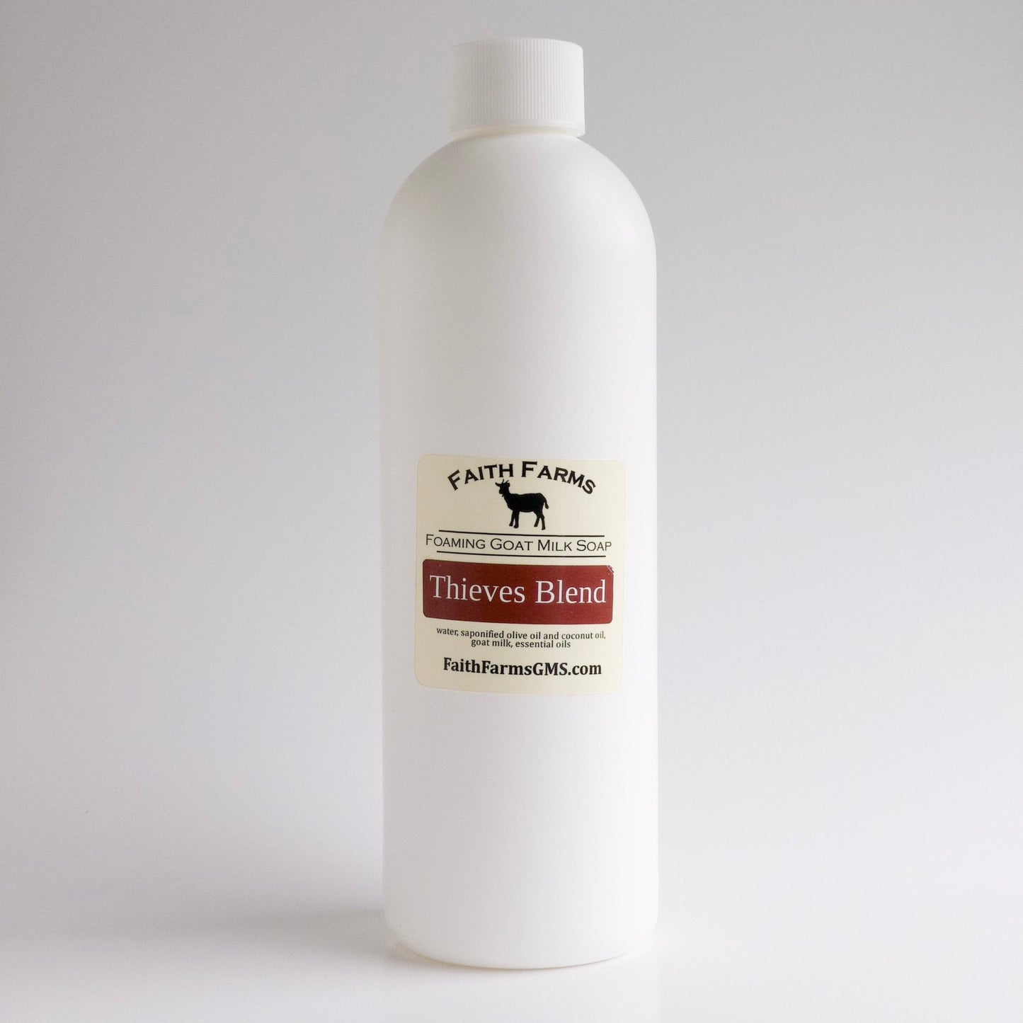 Thieves Blend Foaming Goat Milk Hand Soap - Faith Farms Goat Milk Soap