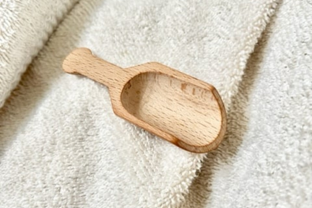 Wooden Laundry Scoop - Faith Farms Goat Milk Soap