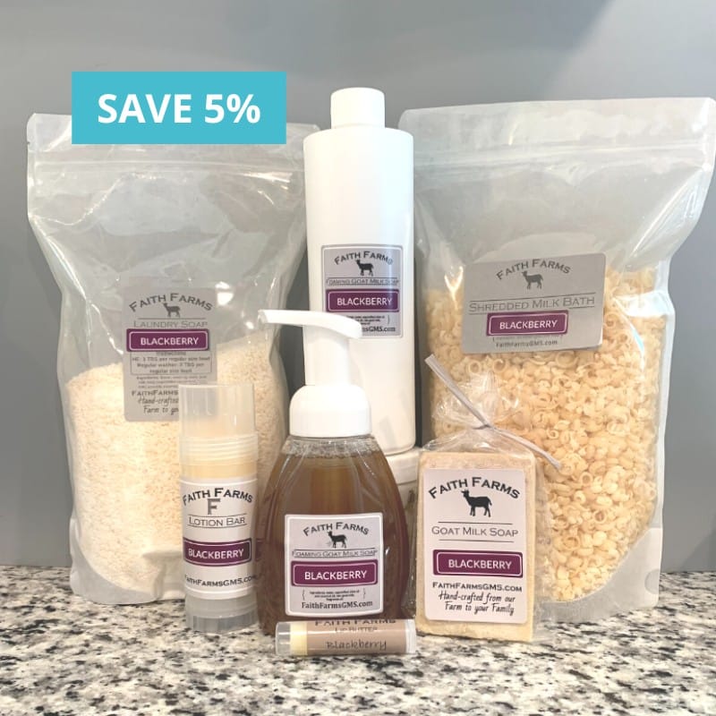 Goat Milk Products Bundles - Faith Farms Goat Milk Soap