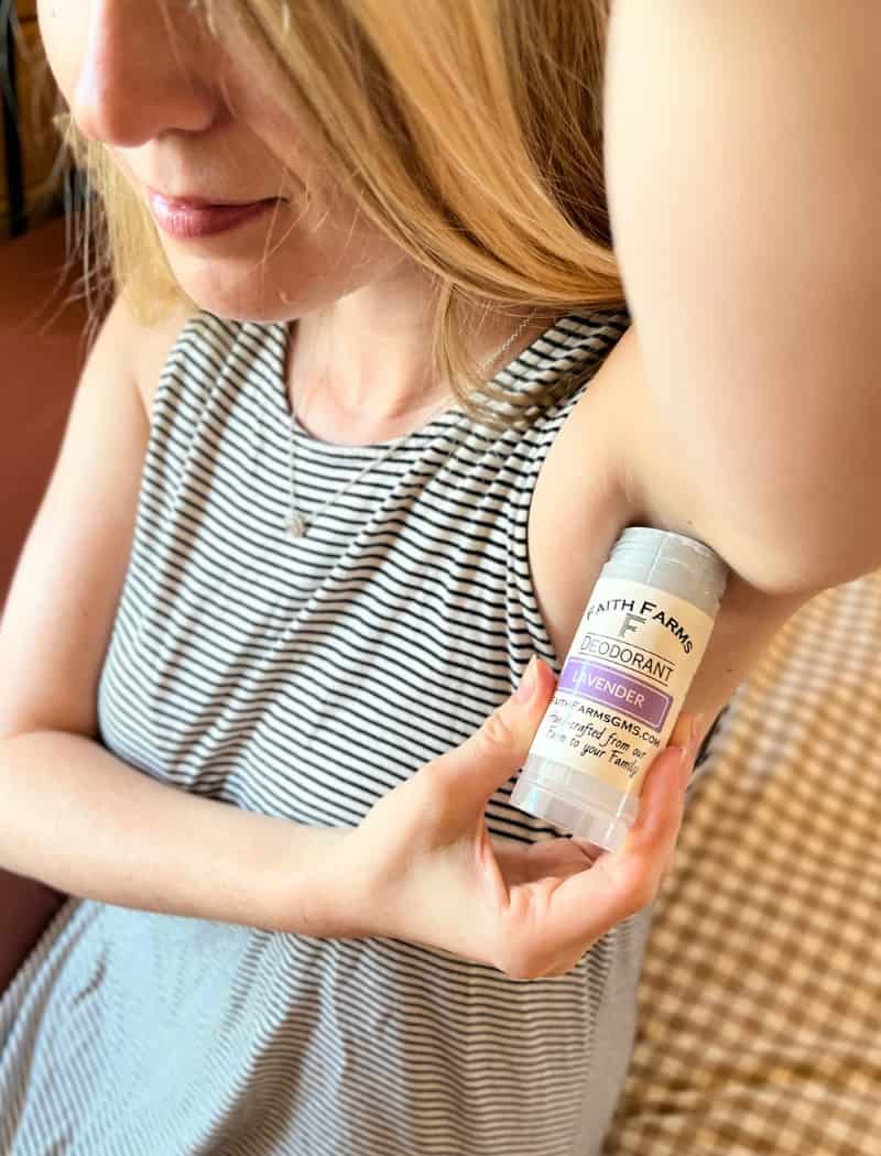 Natural Aluminum-Free Deodorant - Faith Farms Goat Milk Soap