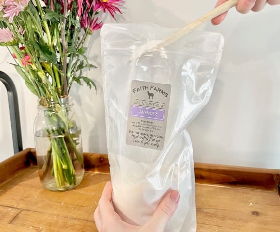 Non Toxic Laundry Soap - Faith Farms Goat Milk Soap