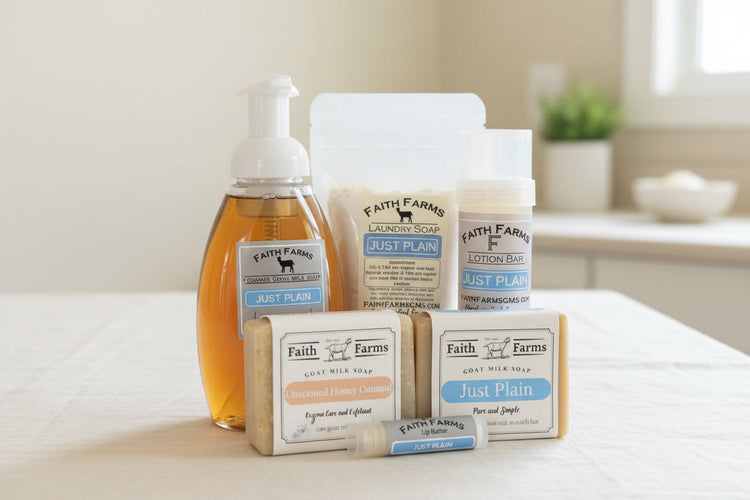 Sensitive Skin Bundle - Faith Farms Goat Milk Soap
