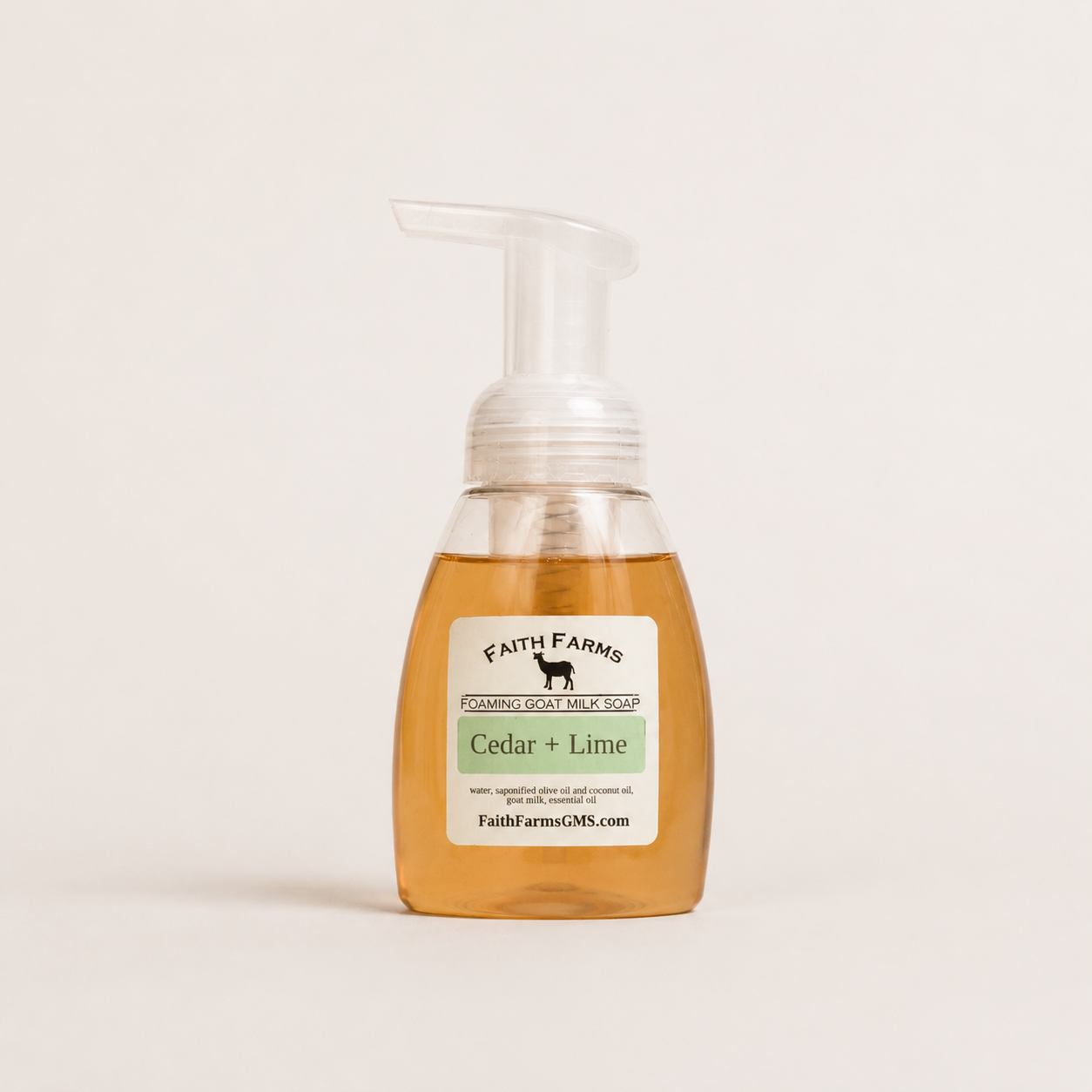 Cedar Lime Foaming Goat Milk Hand Soap