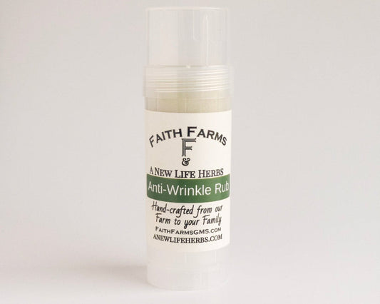 Anti - Wrinkle Rub Lotion Bar - Faith Farms Goat Milk Soap