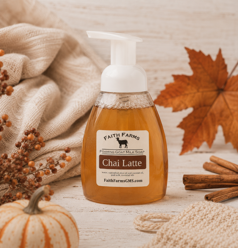 Chai Latte Foaming Goat Milk Hand Soap