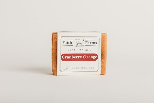 Cranberry Orange Goat Milk Soap