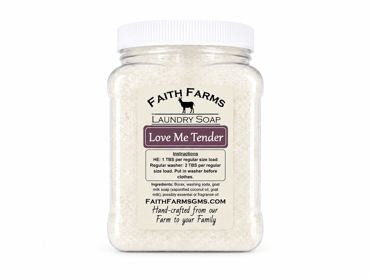 Customized Laundry Soap - Faith Farms Goat Milk Soap