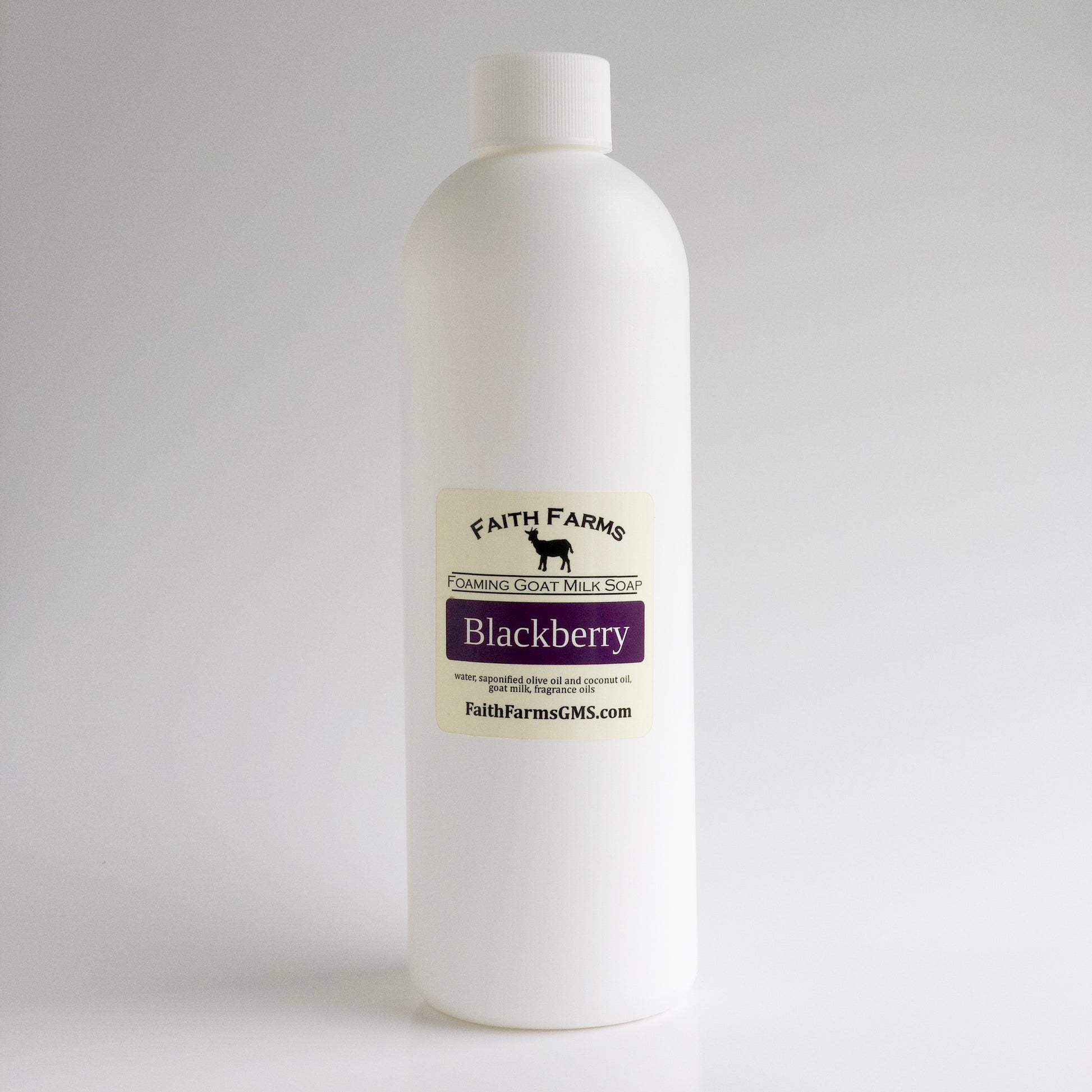 Blackberry Foaming Goat Milk Hand Soap - Faith Farms Goat Milk Soap