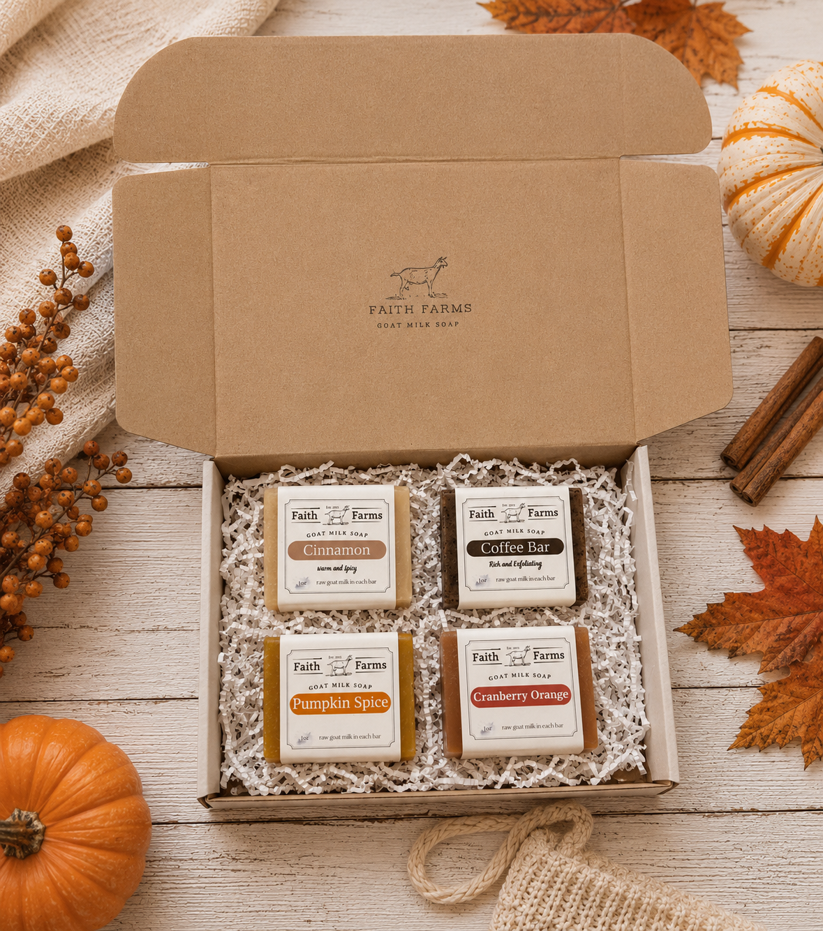 The Fall Favorites Goat Milk Soap Bundle