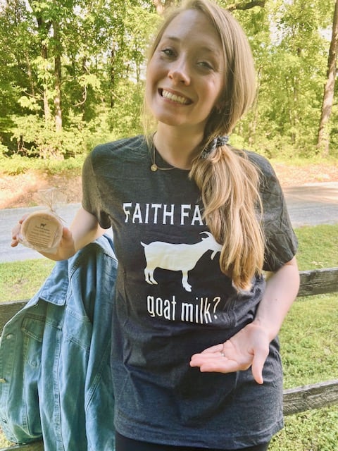 Faith Farms Goat Milk? -Neutral Short Sleeve Shirt