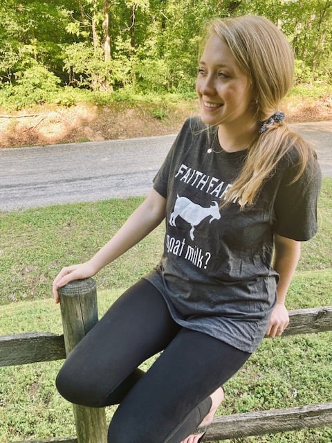Faith Farms Goat Milk? -Neutral Short Sleeve Shirt