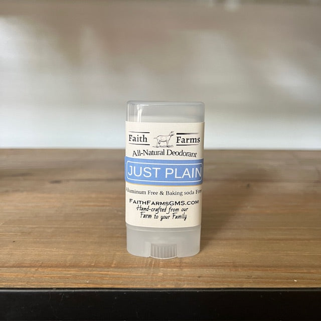 Just Plain Deodorant