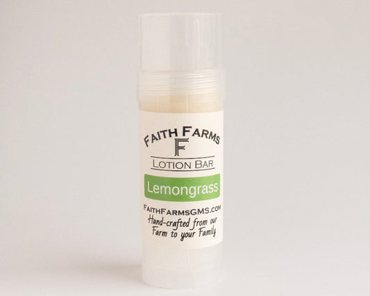 Lemongrass Lotion Bar - Faith Farms Goat Milk Soap