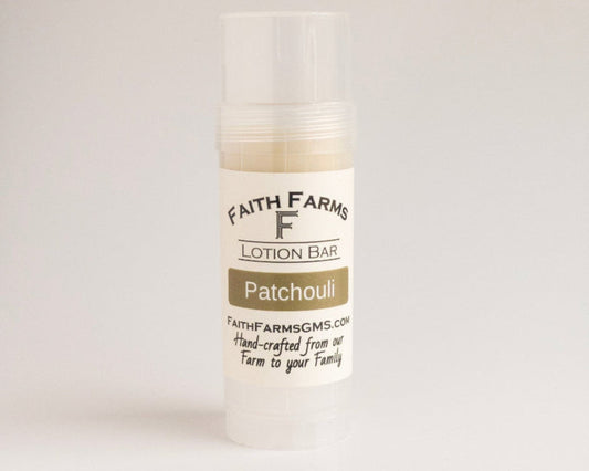 Patchouli Lotion Bar - Faith Farms Goat Milk Soap