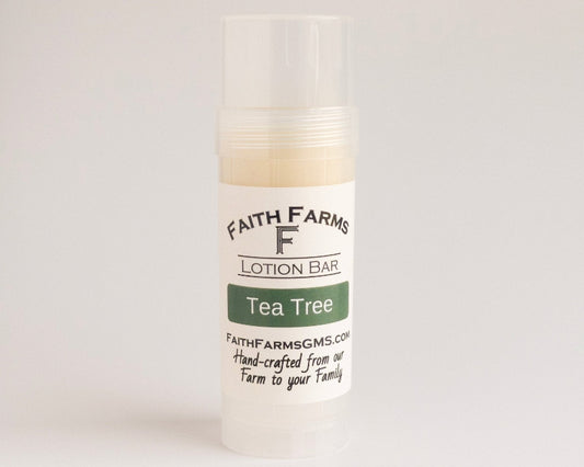 Tea Tree Lotion Bar - Faith Farms Goat Milk Soap