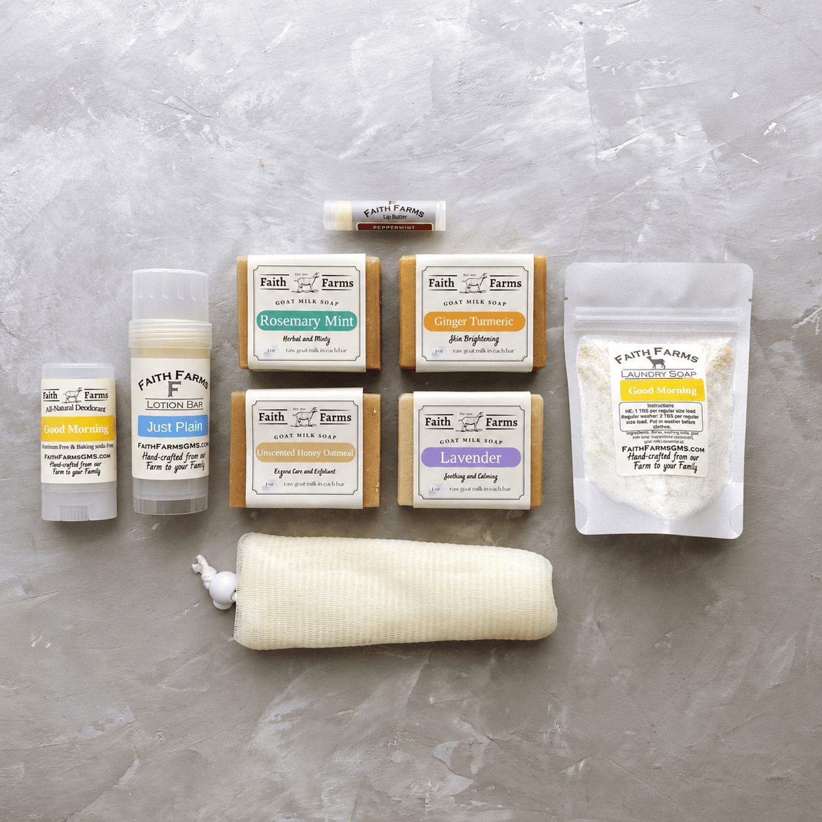 Best Seller Gift Box - Faith Farms Goat Milk Soap