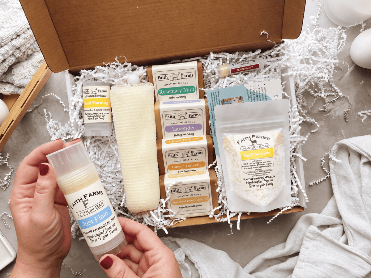 Best Seller Gift Box - Faith Farms Goat Milk Soap