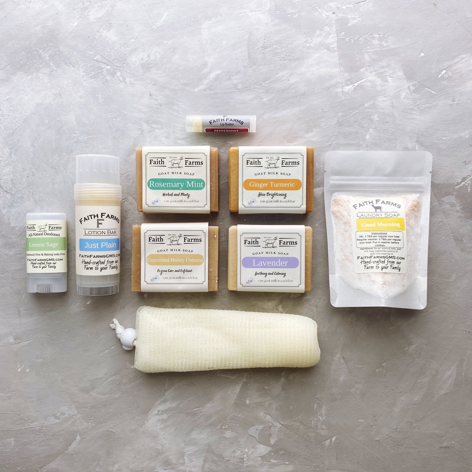 Best Seller Gift Box - Faith Farms Goat Milk Soap