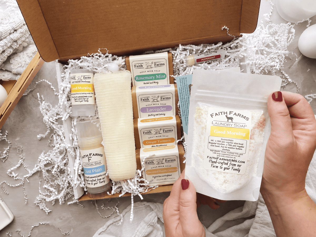 Best Seller Gift Box - Faith Farms Goat Milk Soap