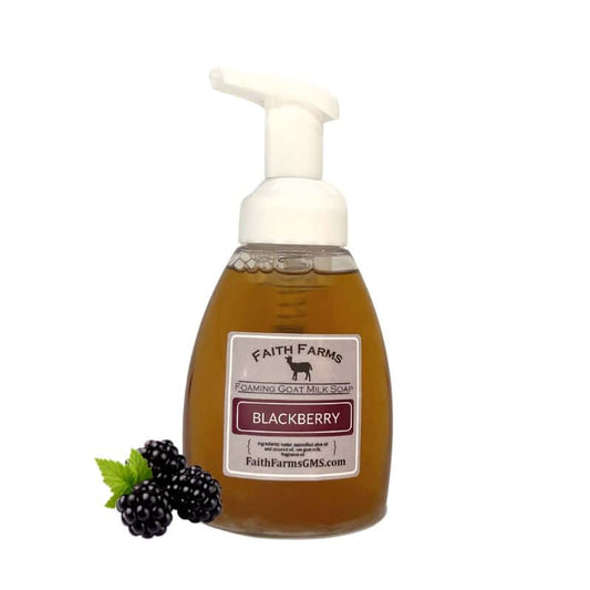 Blackberry Foaming Goat Milk Hand Soap - Faith Farms Goat Milk Soap