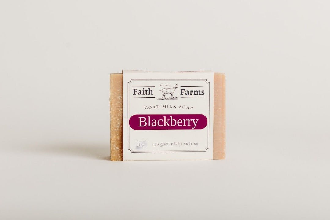 Blackberry Goat Milk Soap - Faith Farms Goat Milk Soap