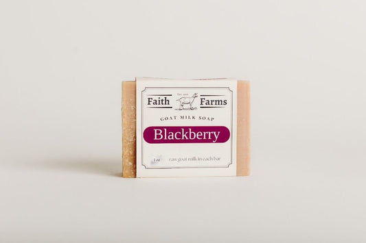 Blackberry Goat Milk Soap - Faith Farms Goat Milk Soap