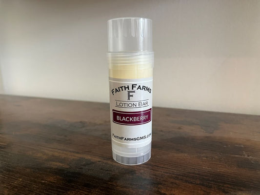 Blackberry Lotion Bar - Faith Farms Goat Milk Soap