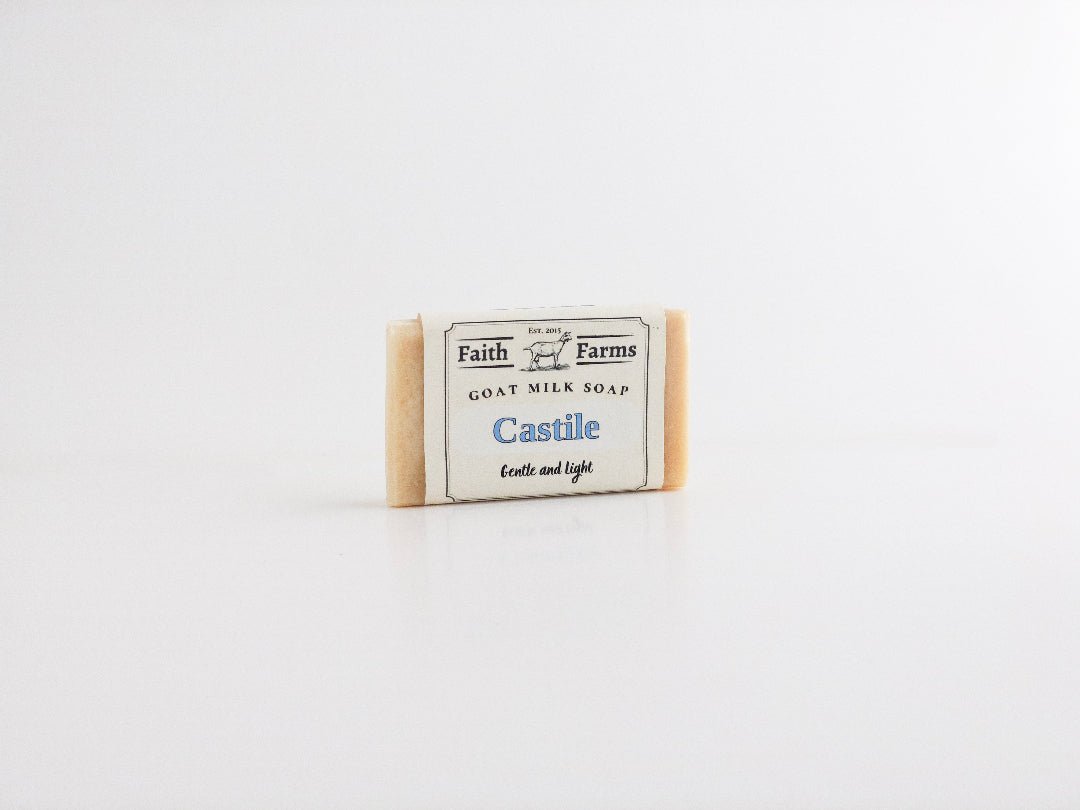 Castile Goat Milk Soap - Faith Farms Goat Milk Soap
